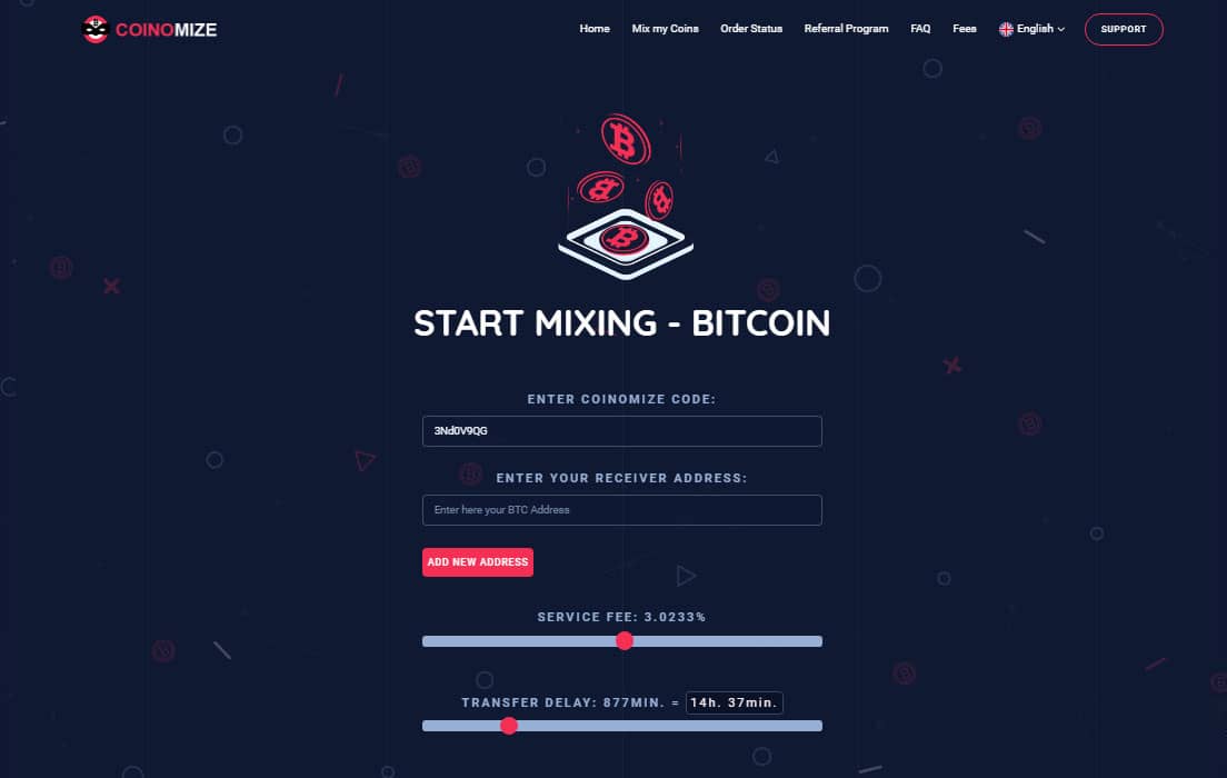 Start mixing your bitcoins with Coinomize